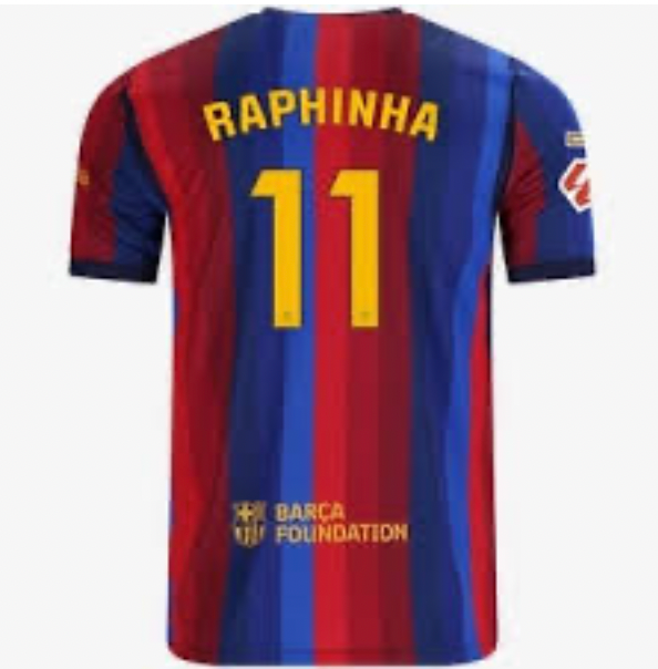 Barcelona home kit Raphina 26/27 (M)