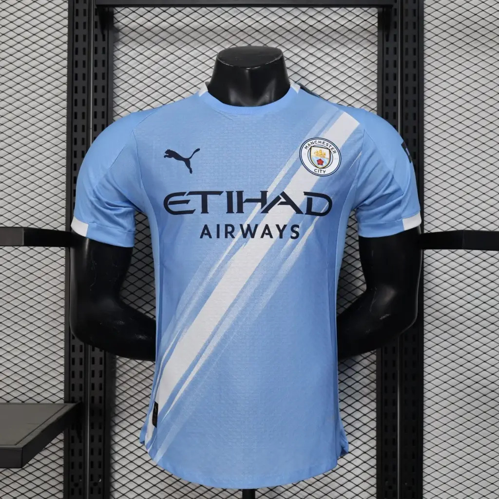 Manchester City 2025-26 Home Kit   (S, fan)