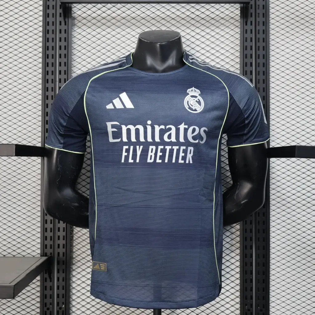 Real Madrid 2025-26 Away Kit  (L, fan)